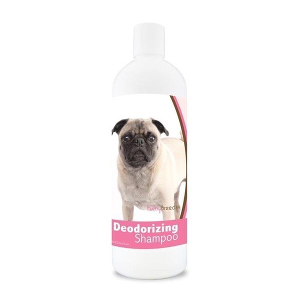 Healthy Breeds Healthy Breeds 840235112976 16 oz Pug Deodorizing Shampoo 840235112976